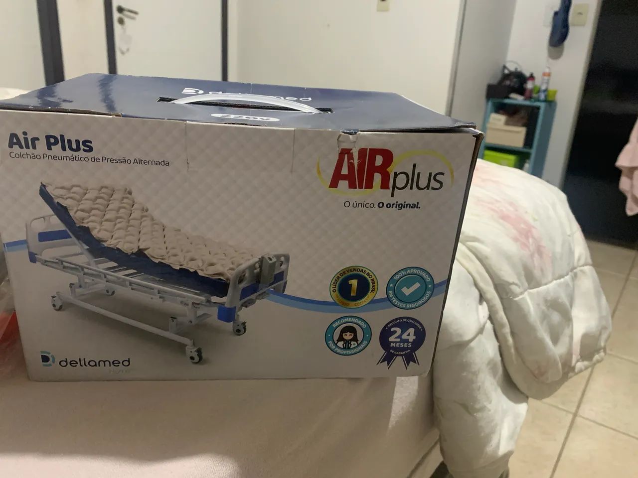 Colchão pneumático Air Plus Dellamed  - Foto 2