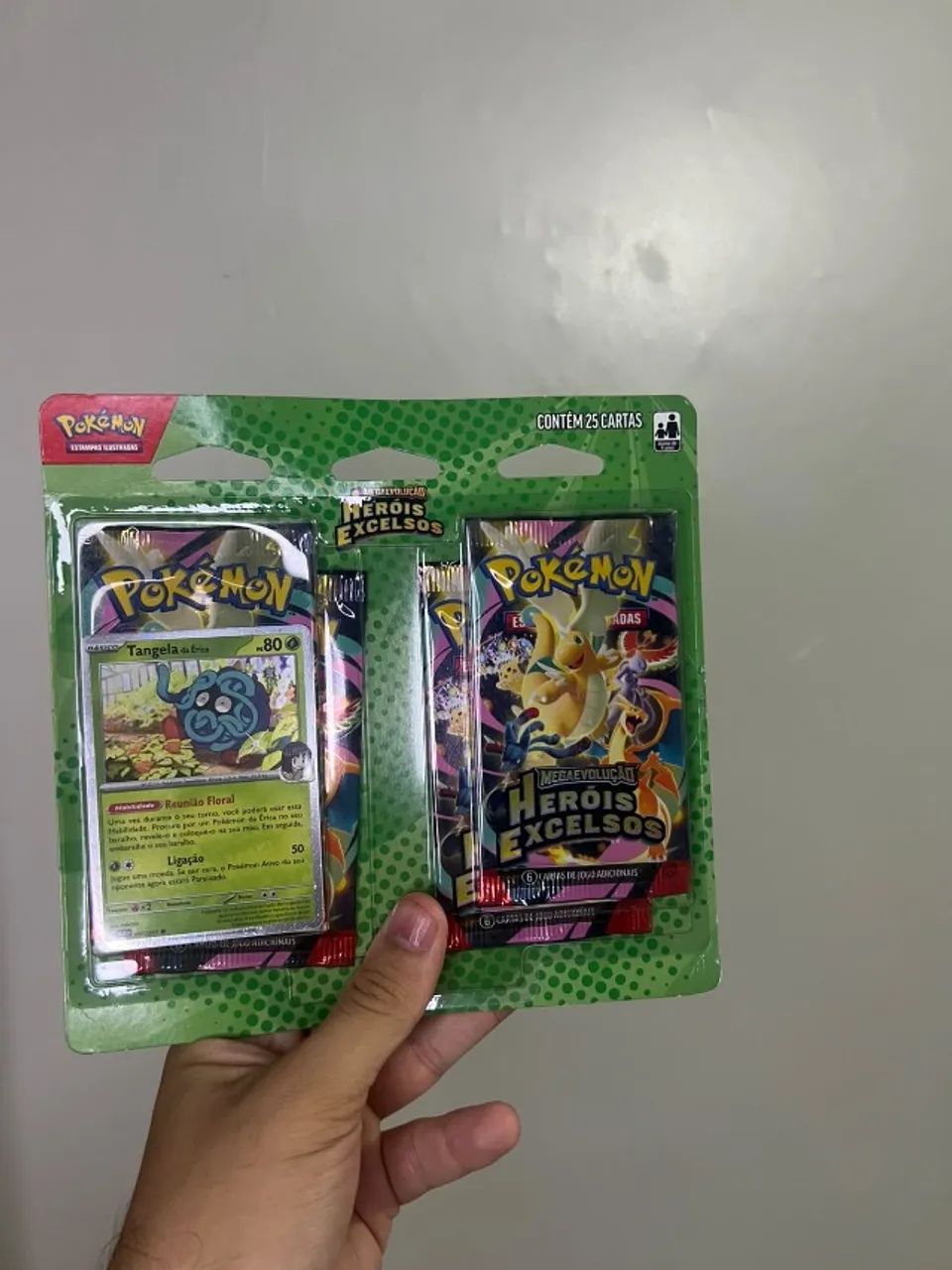 Blister Quádruplo Megaevolução 2.5 - Heróis Excelsos - Foto 2