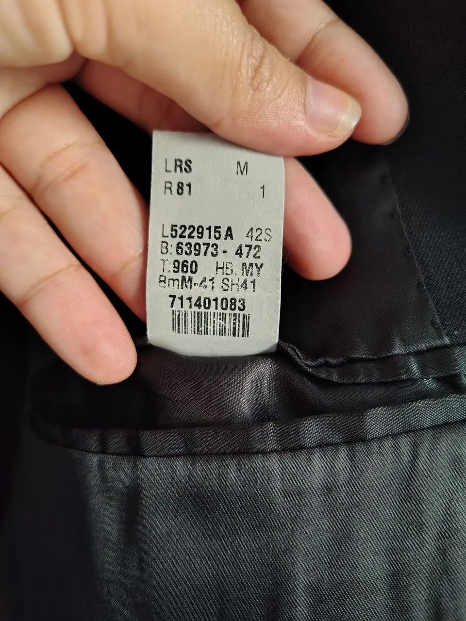 Conjunto de Terno preto Calvin Klein - Foto 3