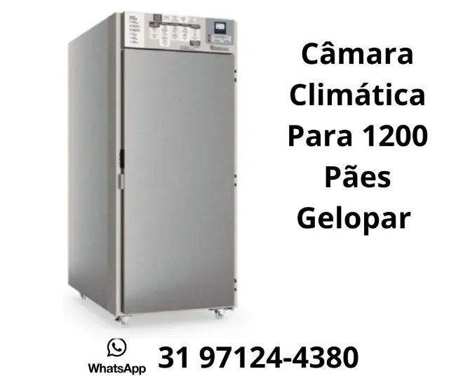 Câmara Climática para 1.250 Pães Gelopar
