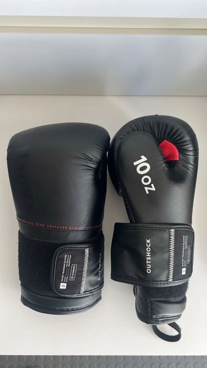 Luvas de boxe e muay thai Decathlon/Outshock 10 oz
