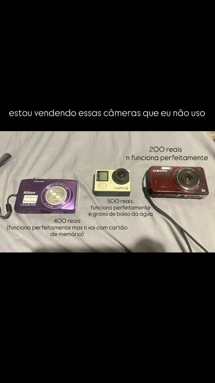Câmera CyberShot 