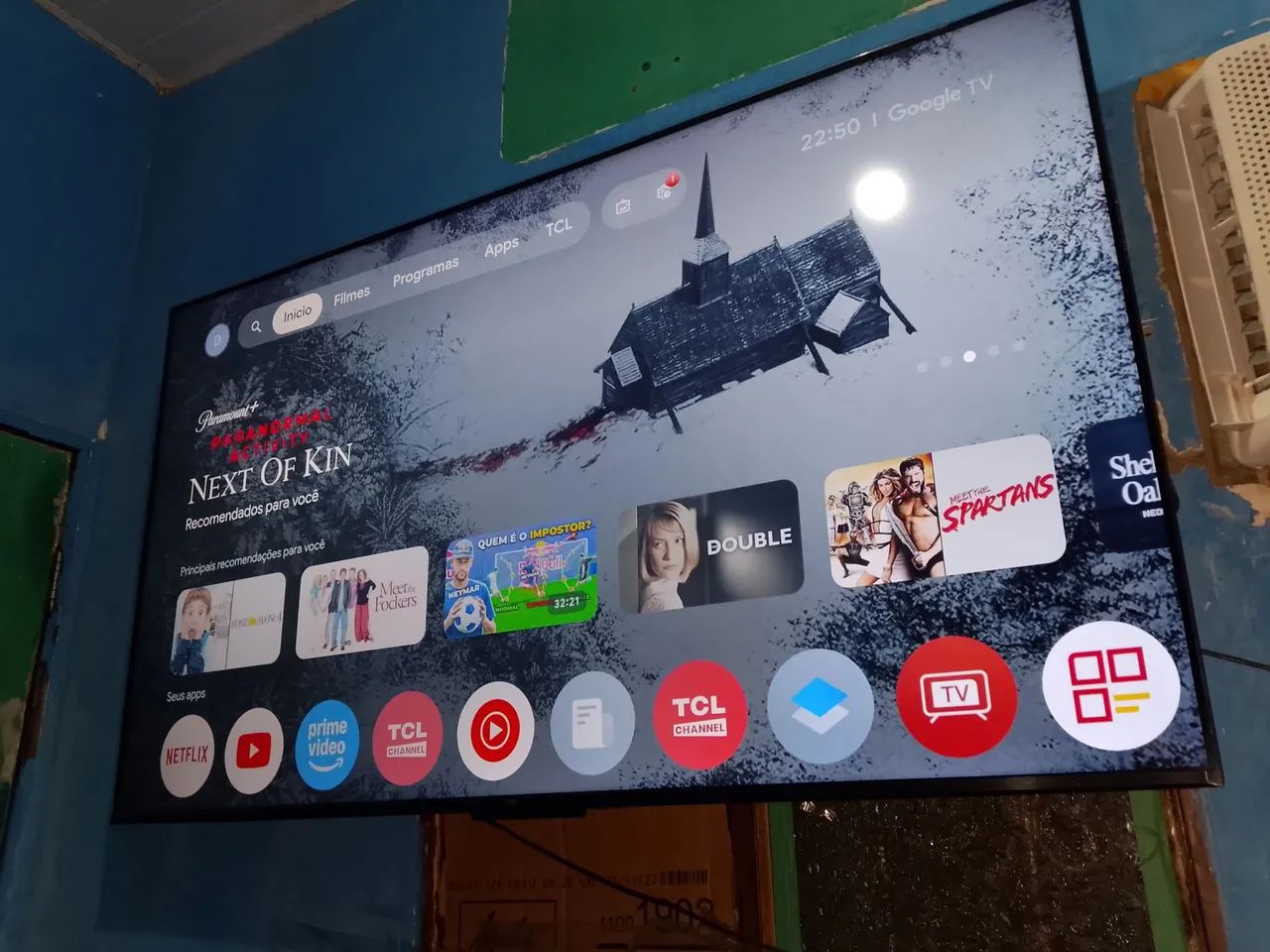Vendo uma tv 55 polegadas TCL nova  - Foto 3
