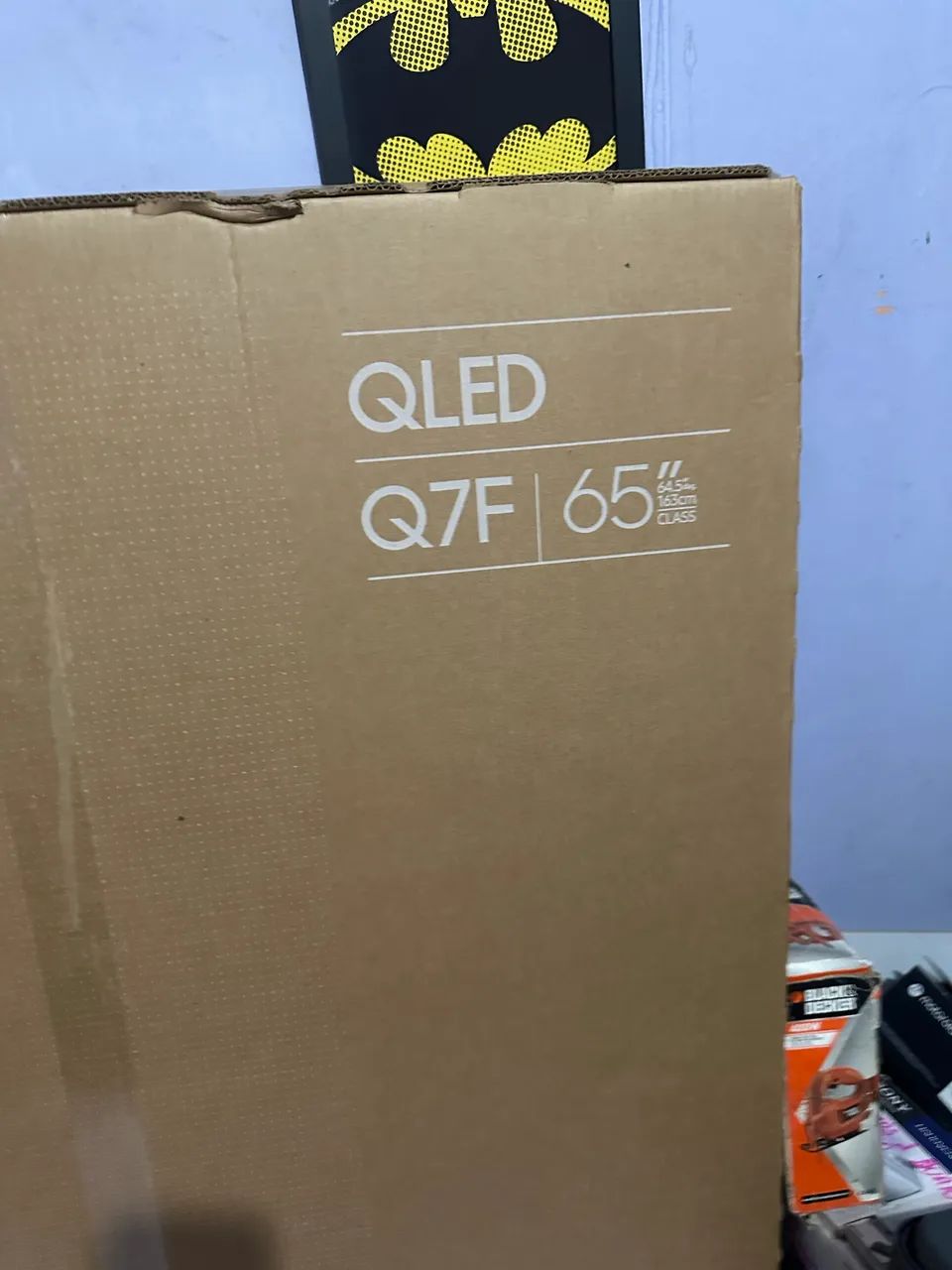 Tv 65 nova na caixa