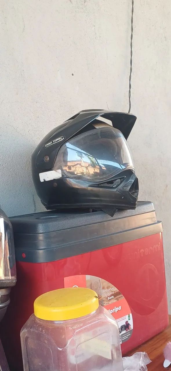 Capacete de motoqueiro