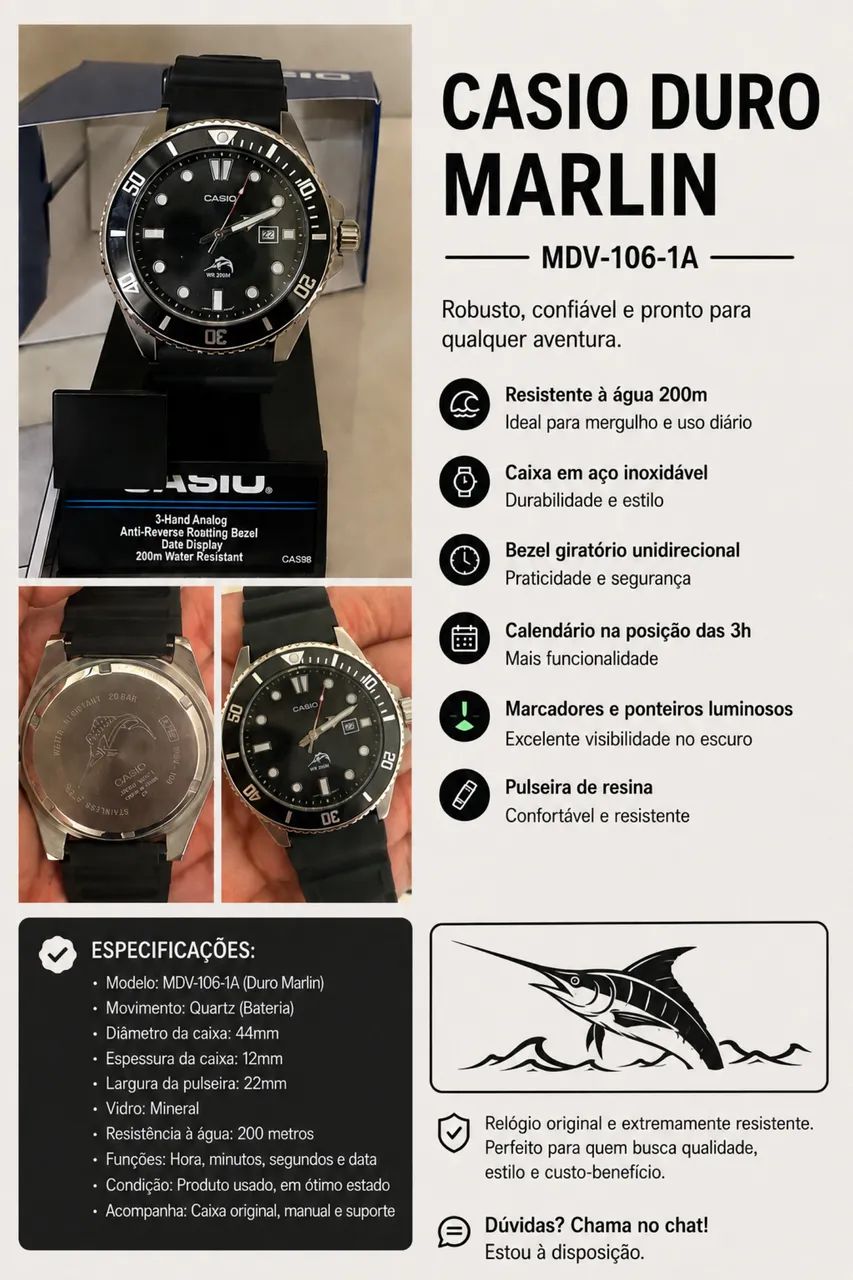 Casio Duro Marlin