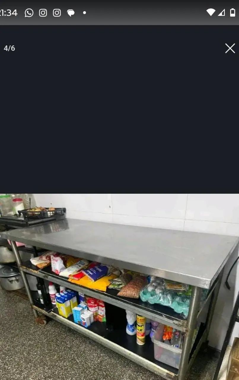 Bancada de alumínio