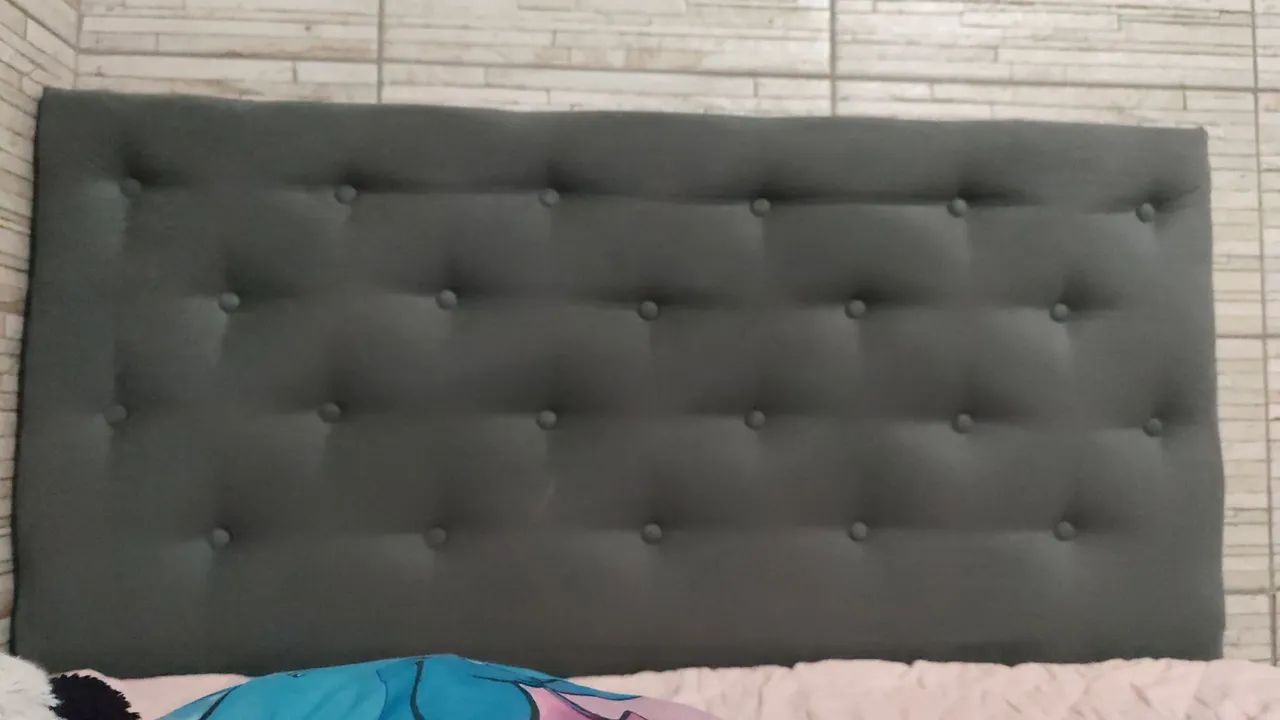 Cama box casal com cabeceira e baú  - Foto 3