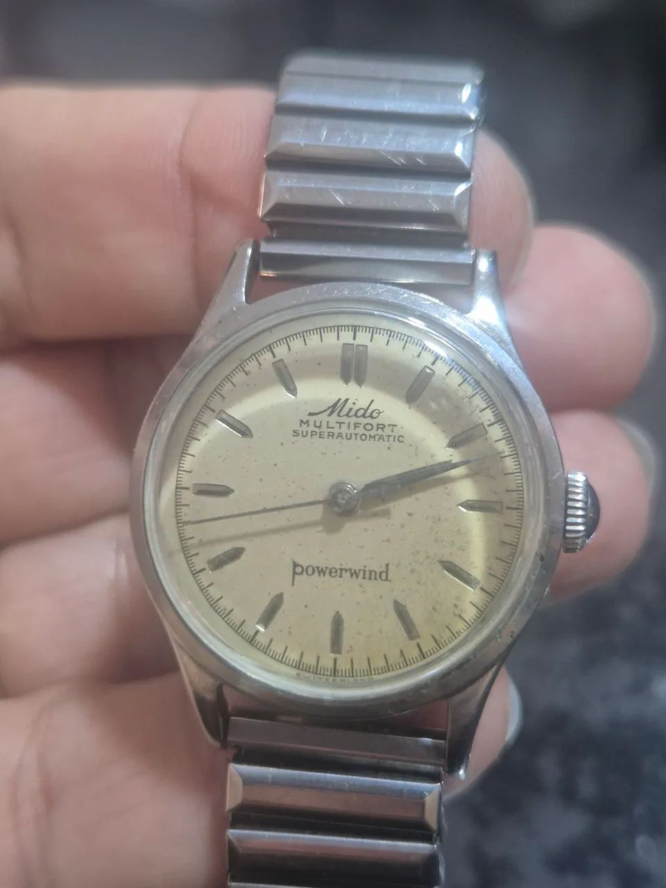 Relógio MIDO MULTIFORT POWERWIND  SUPERAUTOMATIC   -   ÓTIMO ESTADO - Foto 4