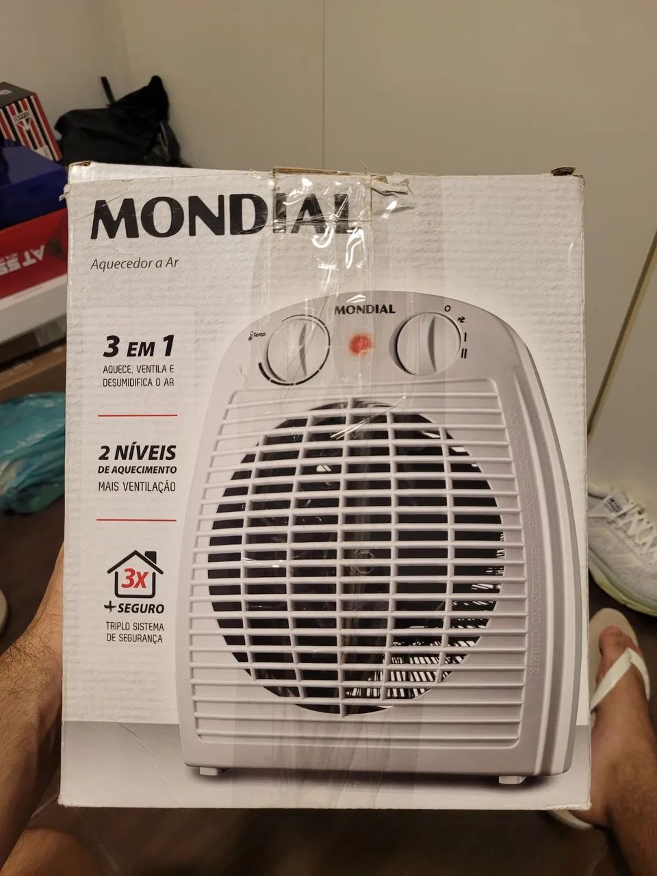 Aquecedor de ar Mondial