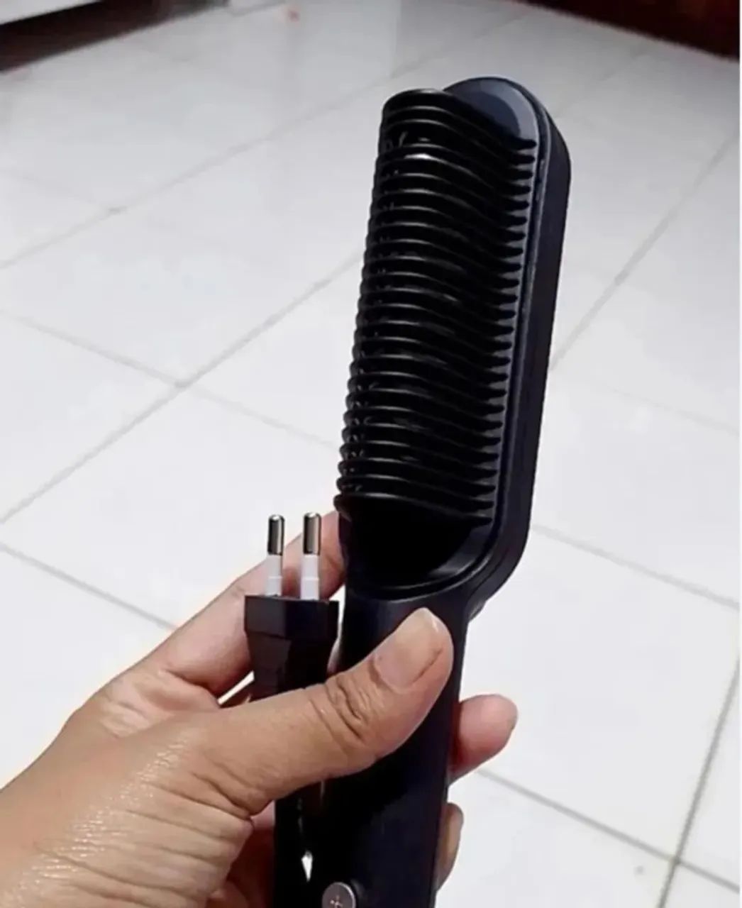  Escova Alisadora 3 em 1-NOVA - Foto 3