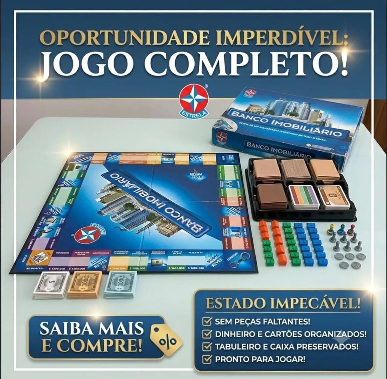 BANCO IMOBILIÁRIO jogo