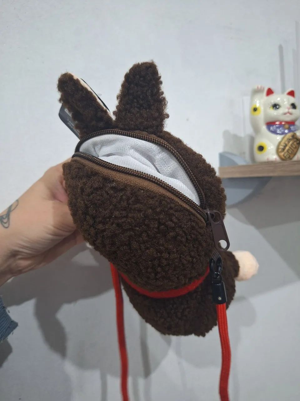 Bolsa de pelúcia Labubu - Foto 3