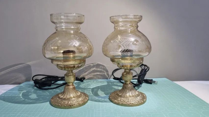 2 Abajures Antigos