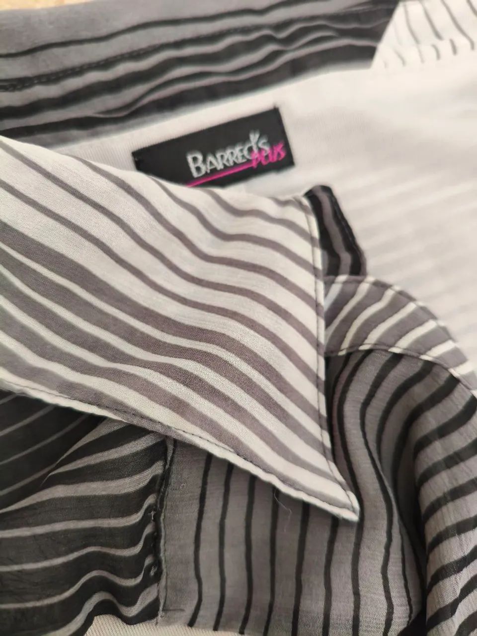 BARREDS VESTIDO TAM M cinza - Foto 5
