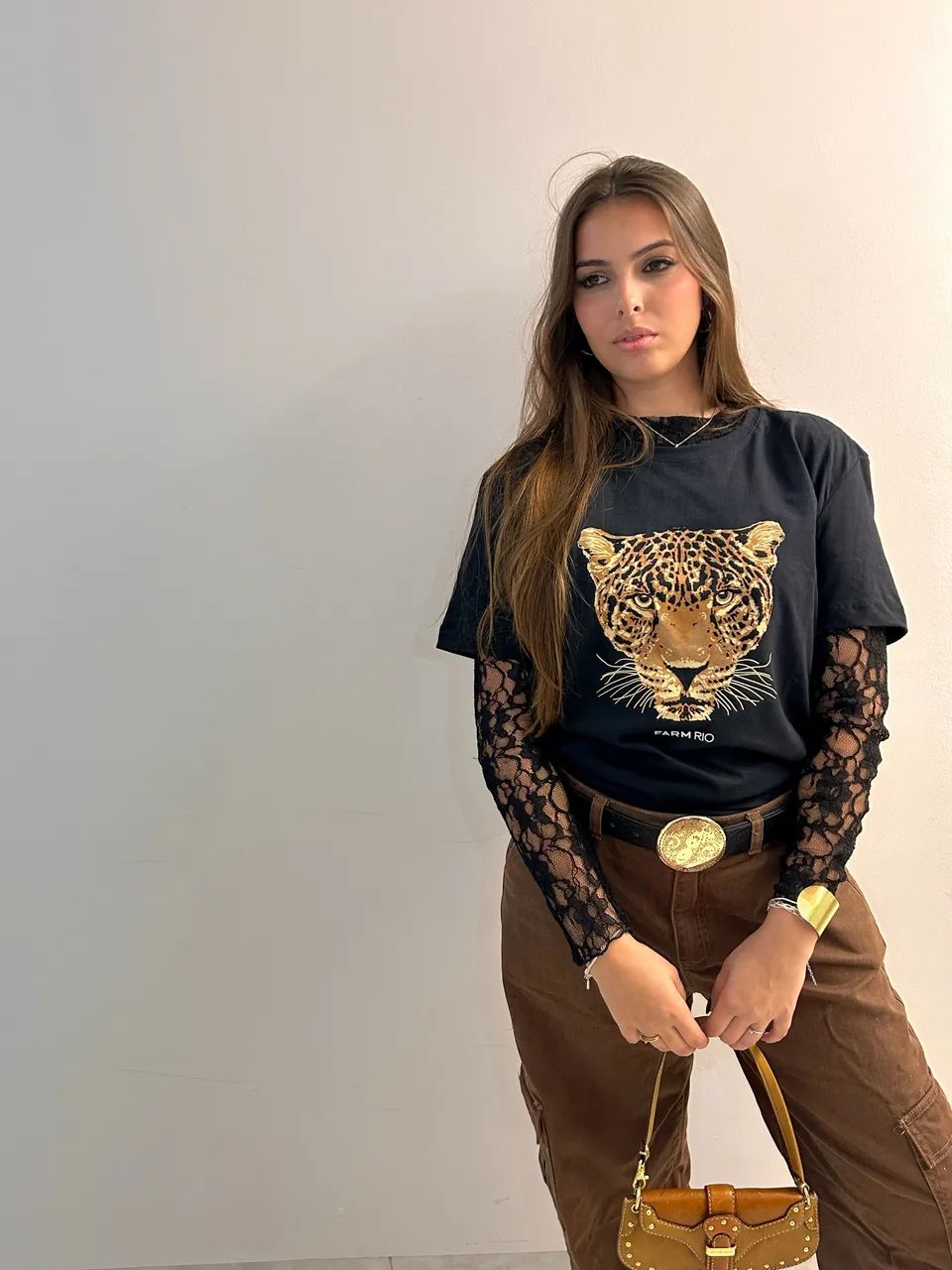 T-Shirt Farm Onça Esmeralda
