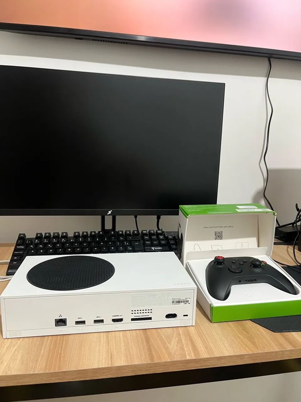 Xbox seris s extra /c projetor  - Foto 4