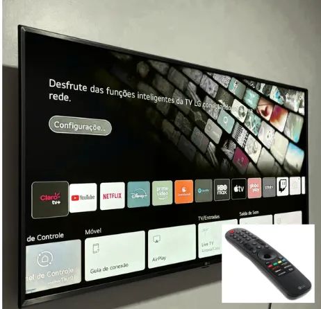 Televisão Smart tv LG 50 polegadas 4k, controle Magic (Usada)