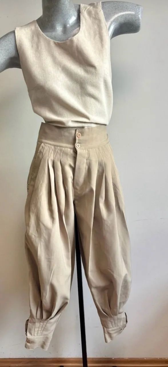 calça aladim bege - Foto 5