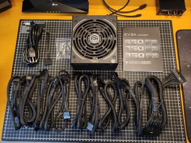 Fonte Evga 750w P2 Supernova - 80 Plus Platinum Full Modular - Foto 2