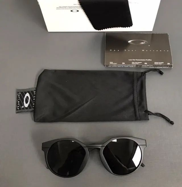 óculos de sol oakley hstn black  - Foto 4