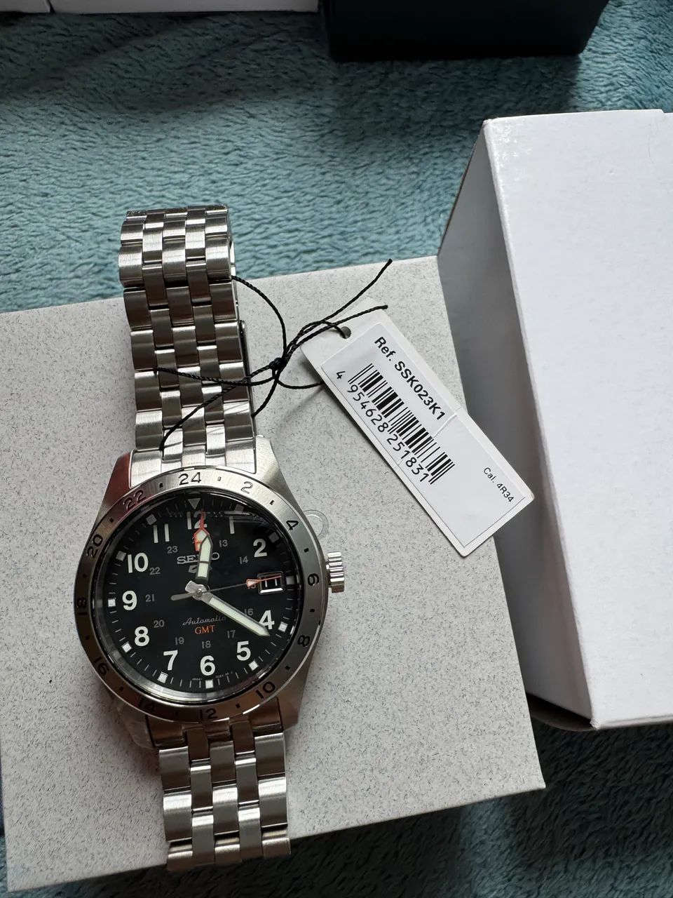 Seiko 5 Sport GMT Field SSK023K1  - Foto 4