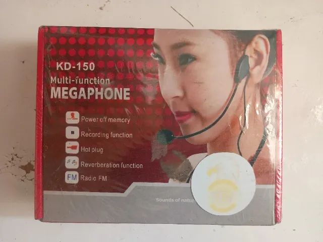 Megafone Portátil Multifuncional