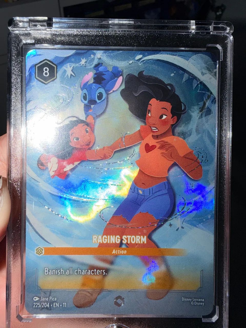 **RAGING STORM (Enchanted) - Lorcana Winterspell** ?  - Foto 5
