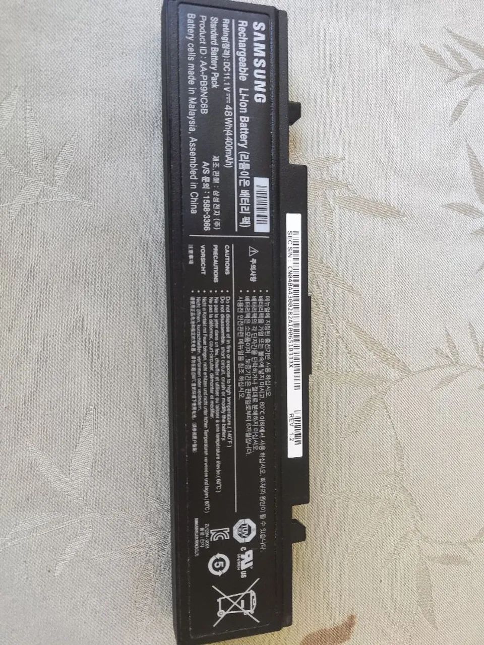 Bateria de Notebook Samsung 