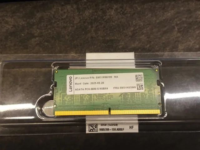 Memória RAM DDR5 Notebook