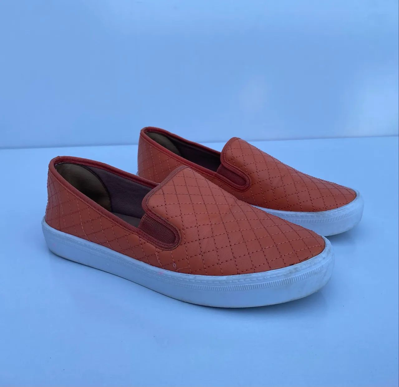 Tênis Constance Slip On Laranja - 38 - Foto 2