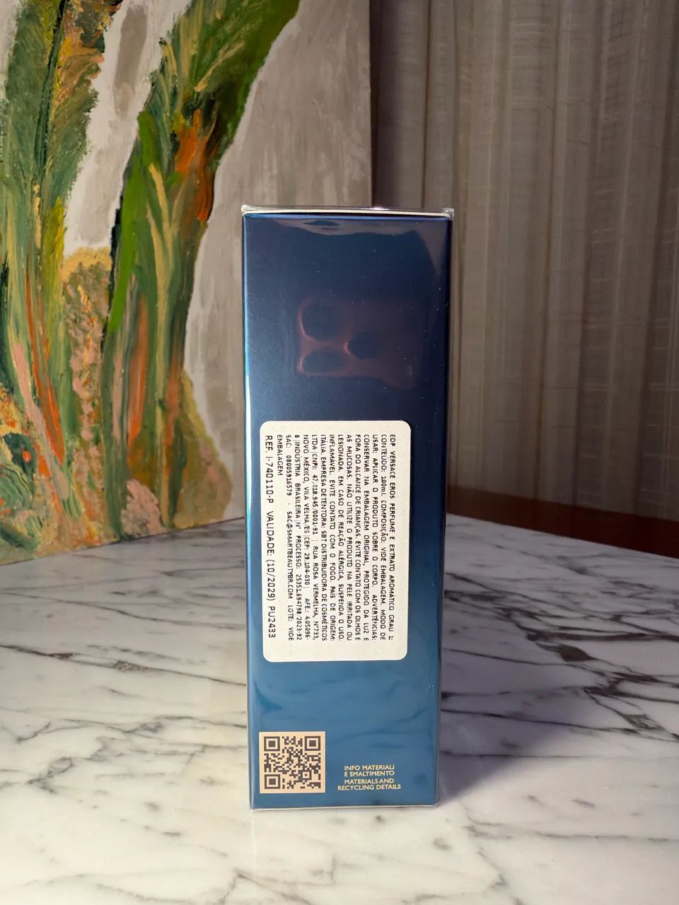 Perfume Versace Eros EDP 100ML Lacrado - Foto 3