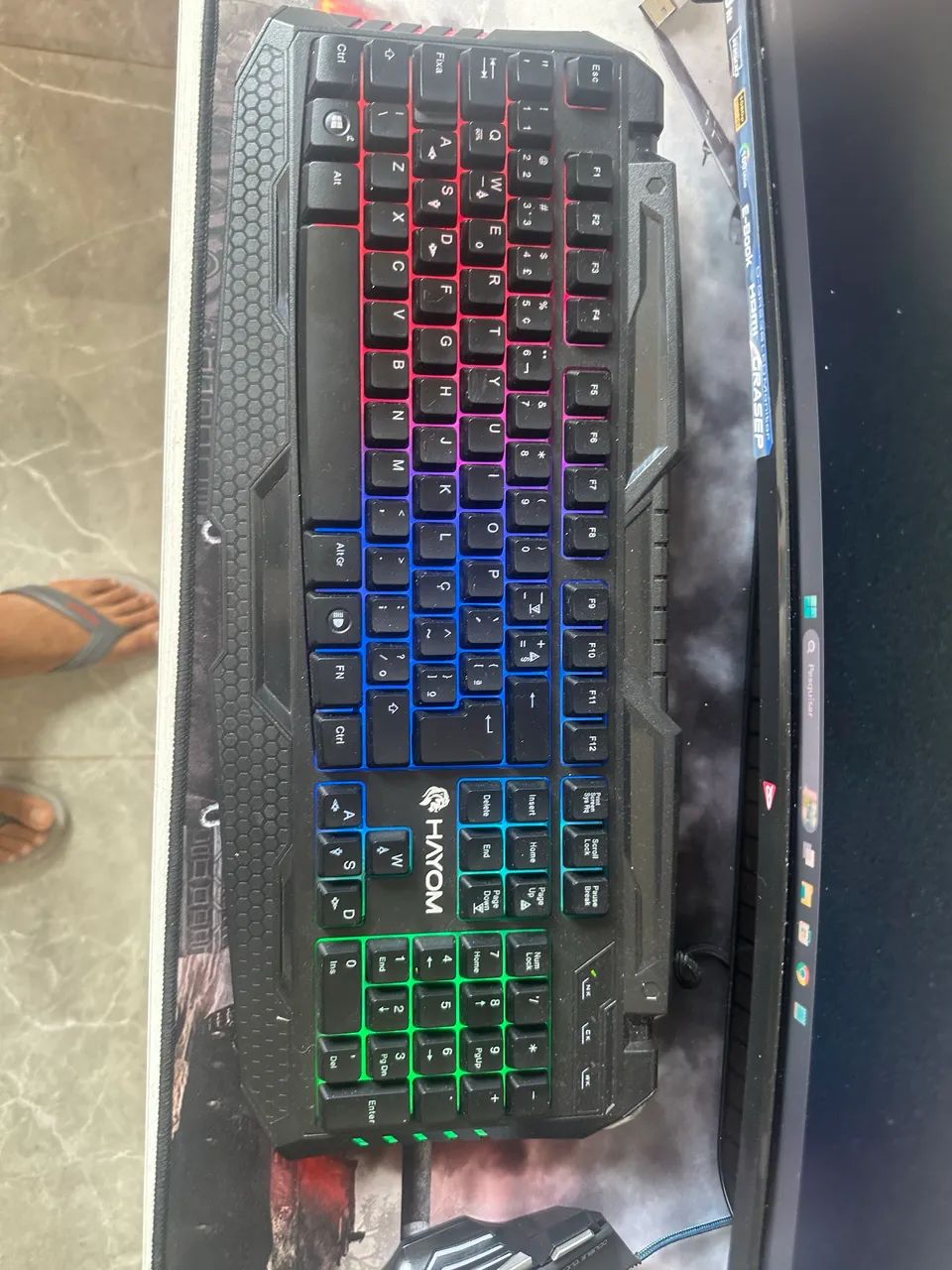 Pc Gamer  2 monitores  Mouse e teclado  Gabinete montado  - Foto 4