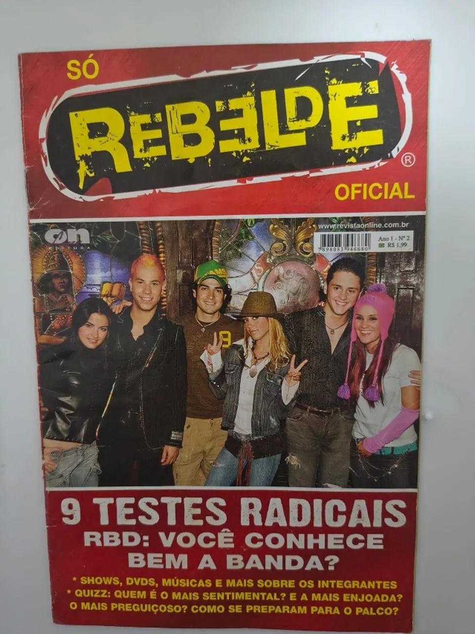 Coleção RBD Original - CDs, Cards, Fotos Panini e Revistas - Foto 4