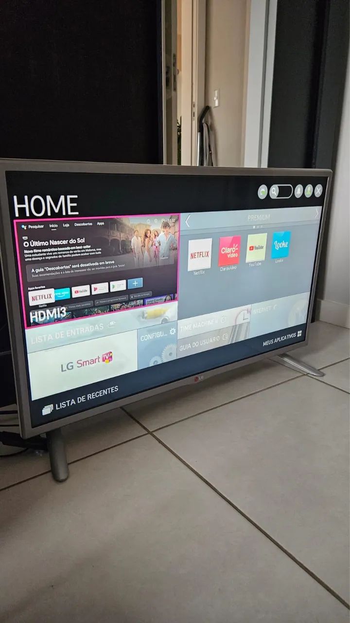 TV LG 32 polegadas Smart + Fire TV Stick - Ótimo estado - Foto 4