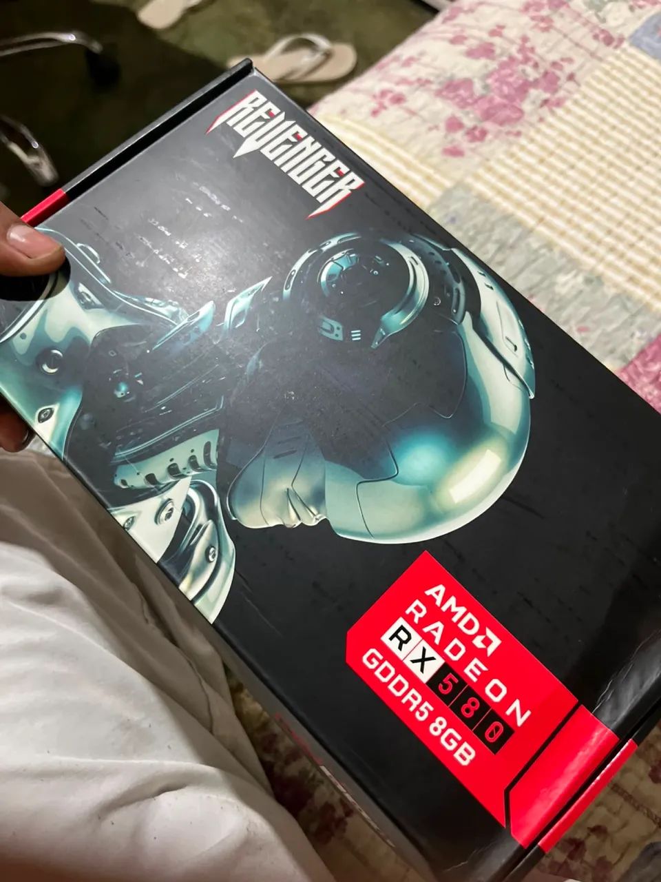 Placa de vídeo RX580 de 8GB nunca usada nova nova 