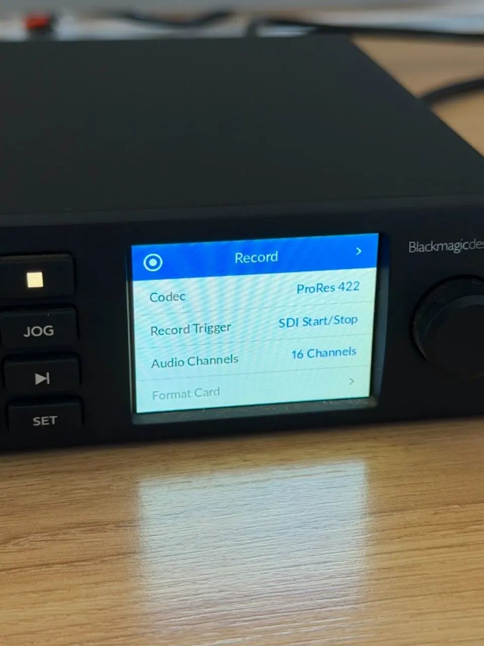 Blackmagic HyperDeck Studio Mini - Excelente Estado - Foto 2