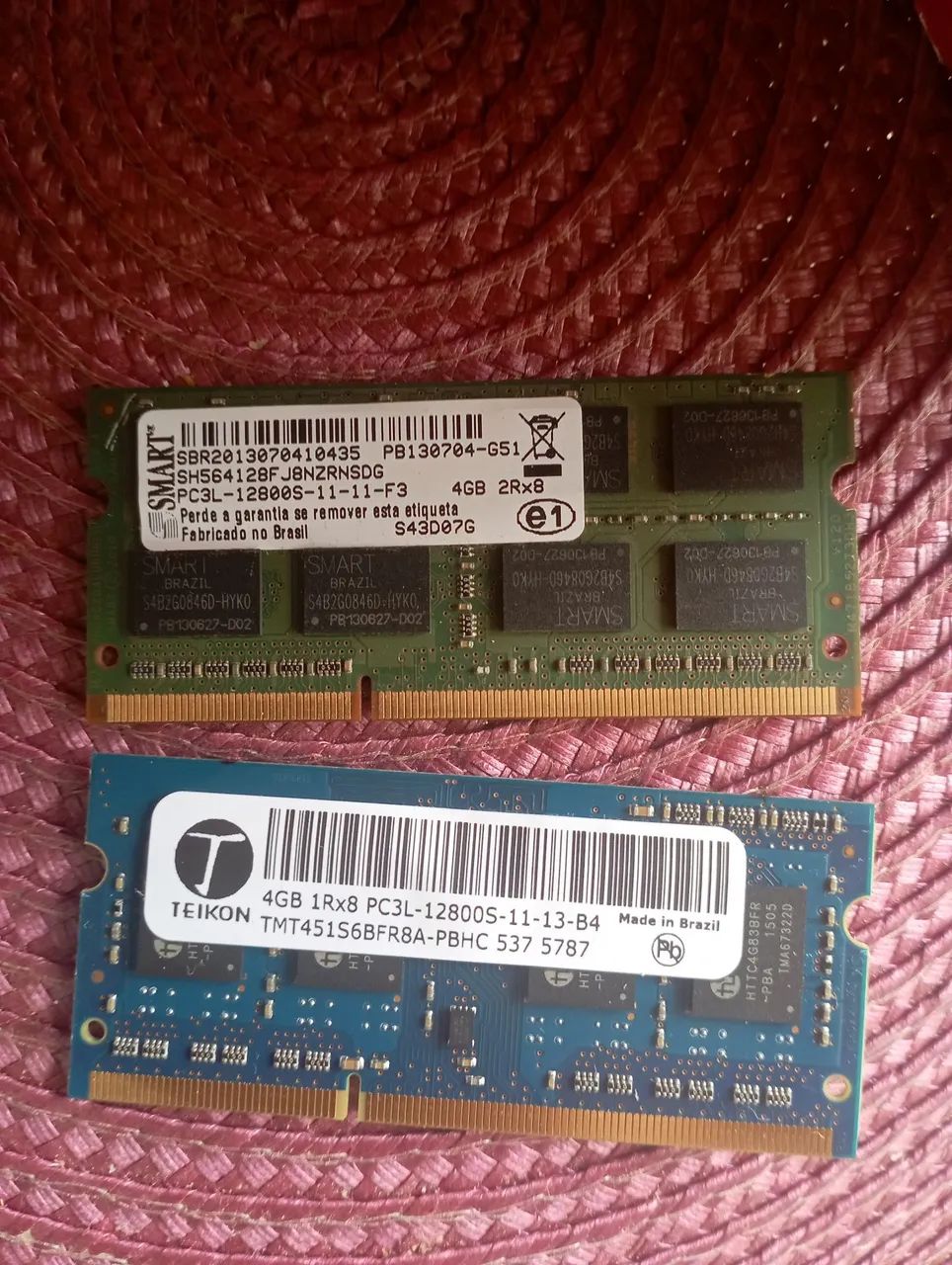 Memória RAM DDR3 8G o kit  para notebook 