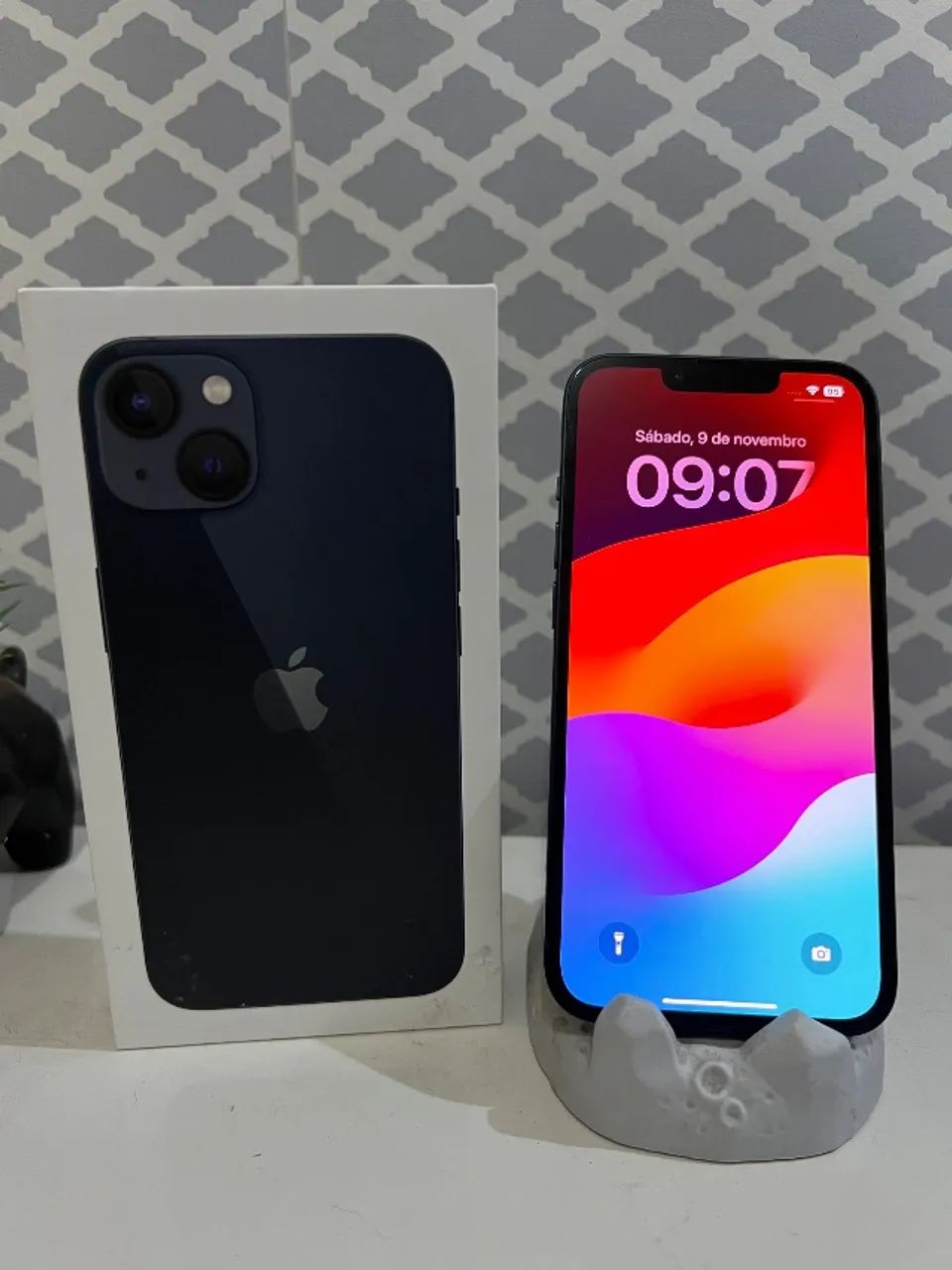 iPhone 13 5G 128GB com Caixa e Carregador Entrego - Foto 2
