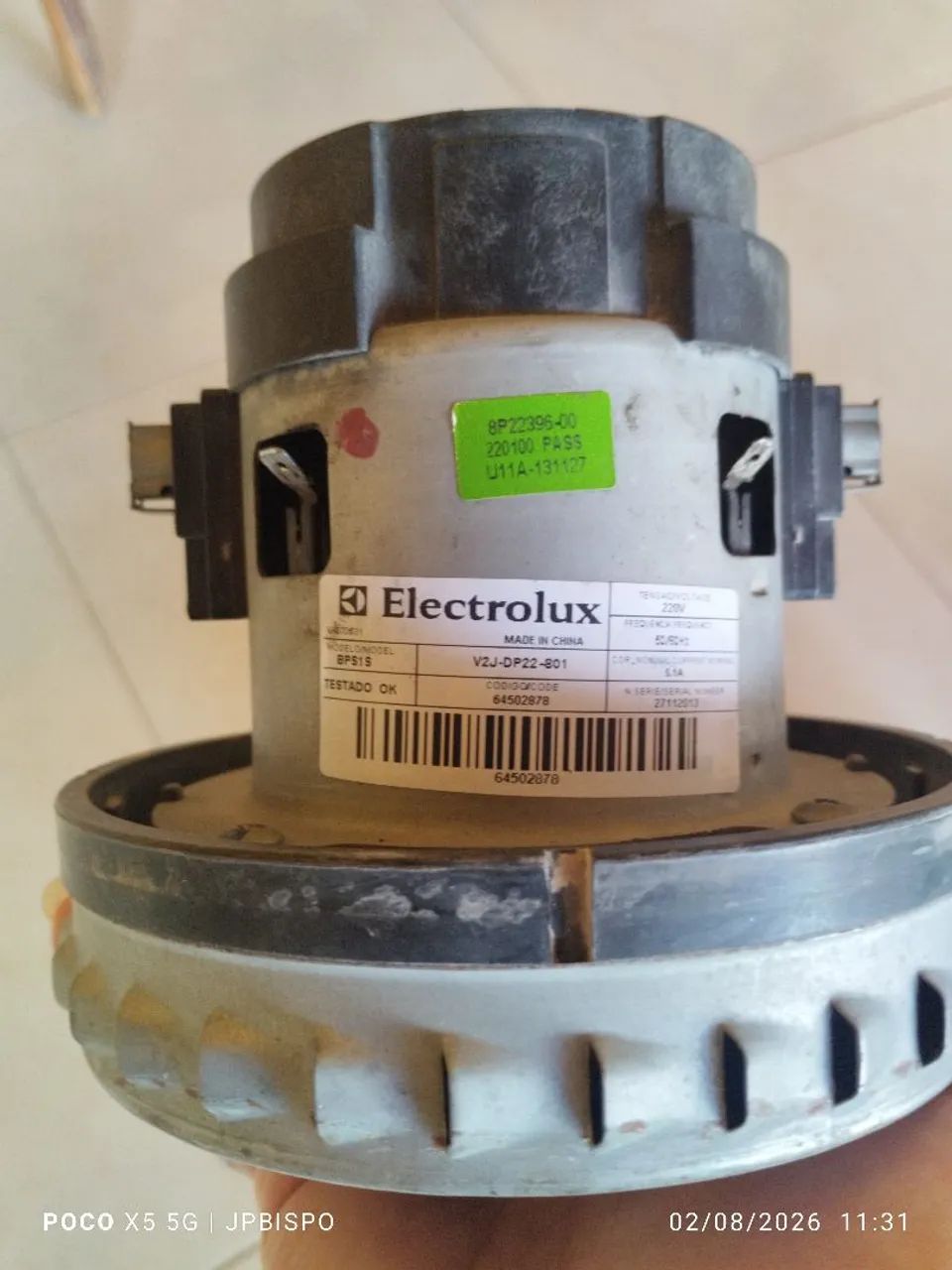 Peça para Aspirador Eletrolux 