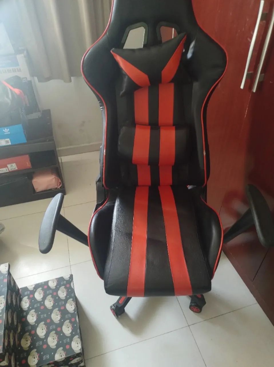 Cadeira gamer Moobx usada  - Foto 3
