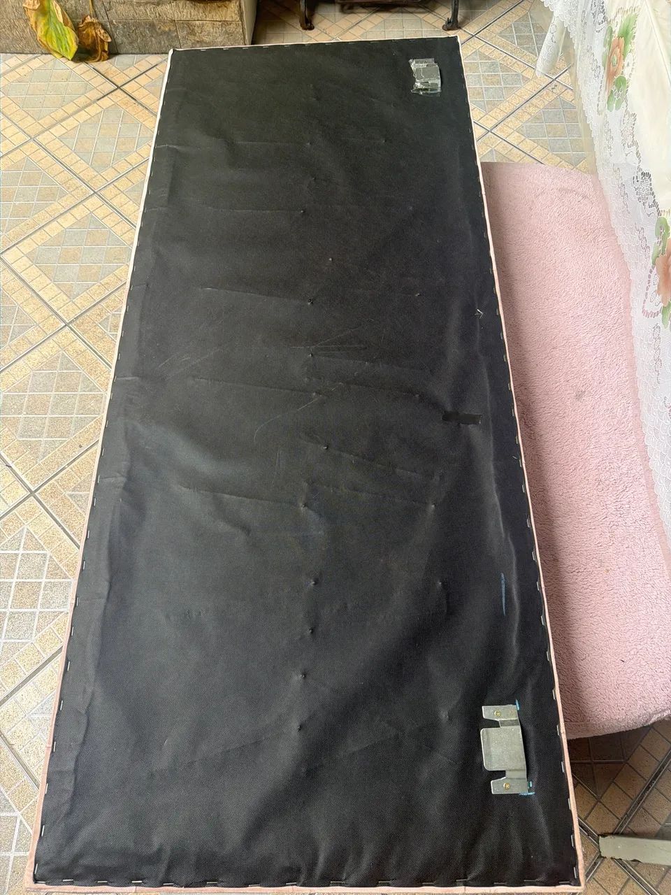 Cabeceira para cama na cor rosa  - Foto 3