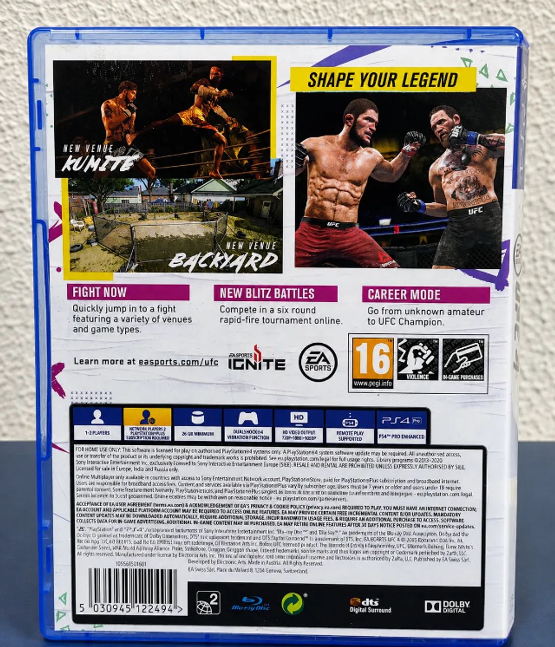 Vendo Jogo UFC 4 + Entrega PS4 / PS5 - Foto 2