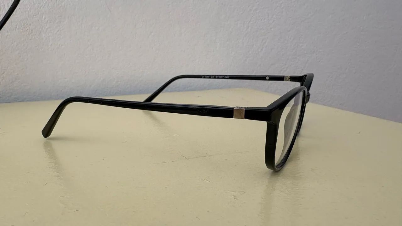 Óculos Preto Para Grau Gassi NOVO - Foto 2