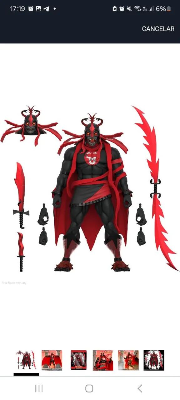 Super7 Thundercats ULTIMATES! - Mumm-Ra The Ever Living (Black/Red) Action Figure - Foto 5