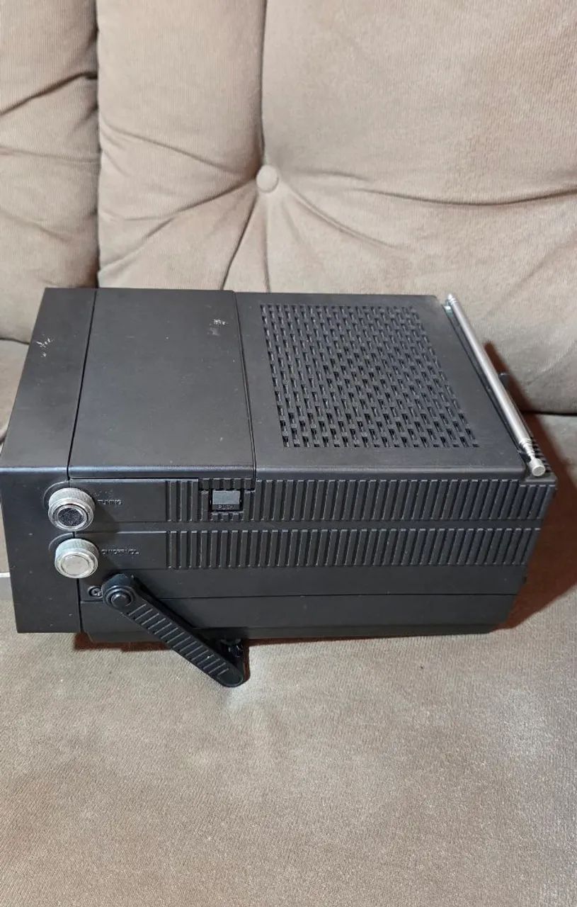 Tv portatil rara 1987 colecionáveis - Foto 3