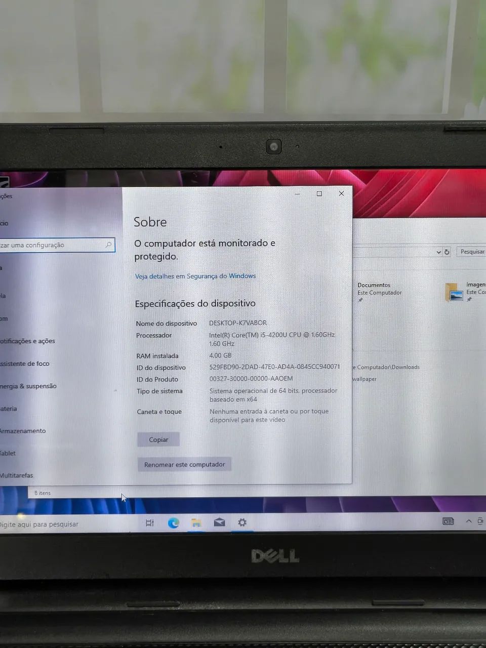 Notebook Dell i5 com placa de vídeo  - Foto 5