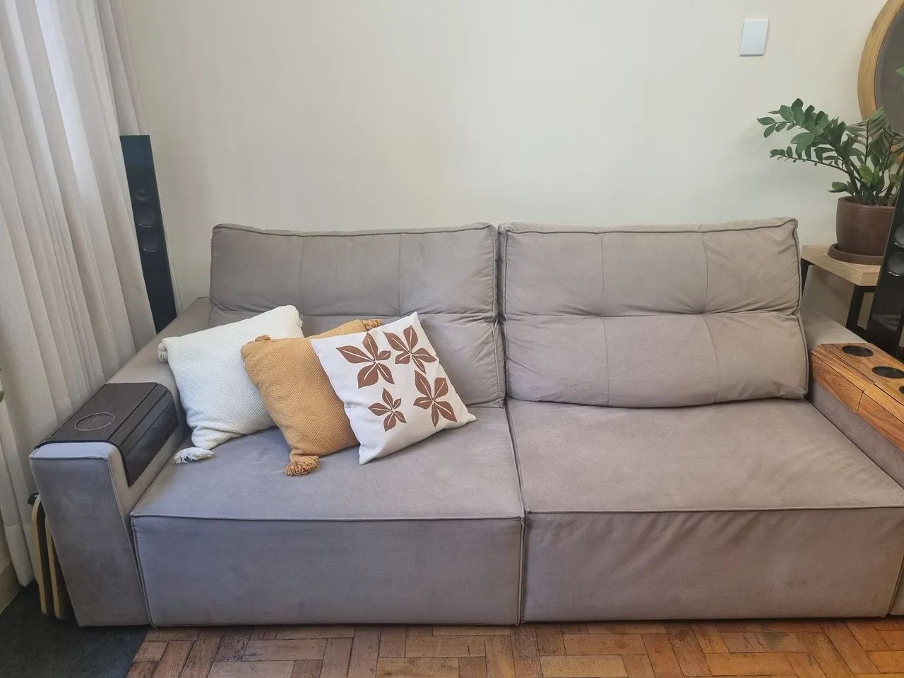 SOFÁ RETRÁTIL RECLINAVEL DA LIDER INTERIORES - Foto 2