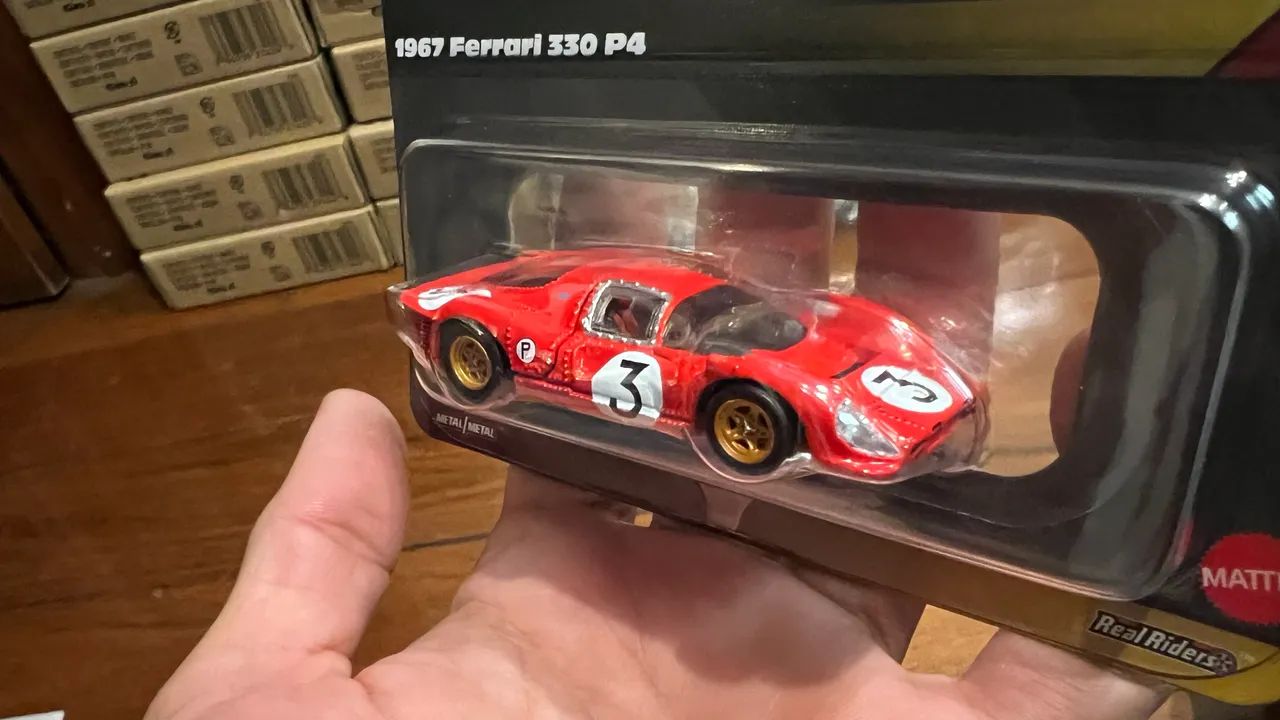 Hot Wheels Elite 64 Ferrari 330 P4 1967 - Hobbies e coleções