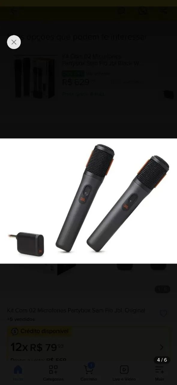 Microfones JBL  - Foto 2